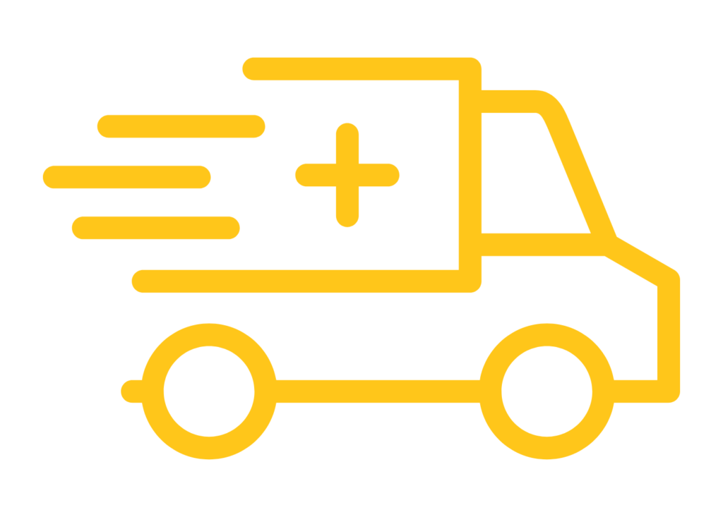 Visuel véhicule taxi médical assis